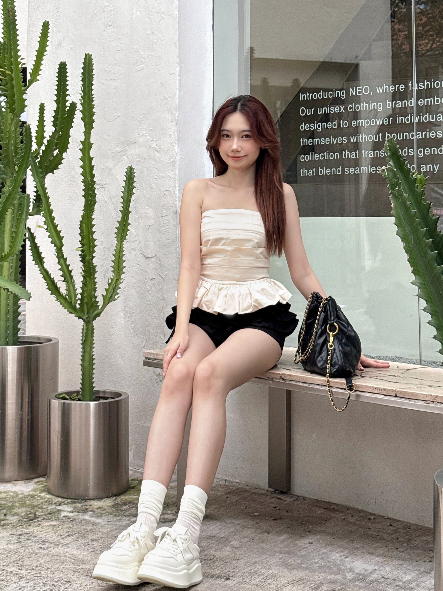 Jolly Bubble Skort (Black)