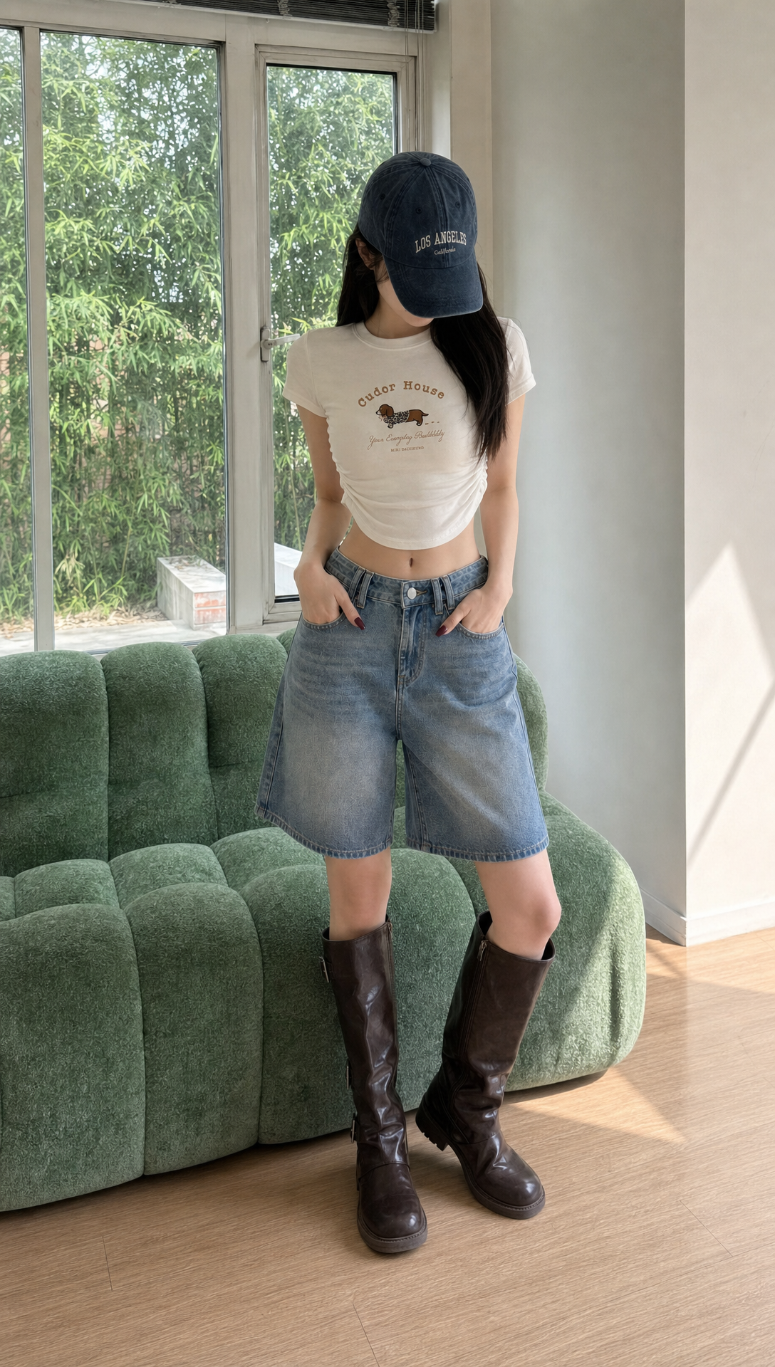 Club Shorts JEANS LIGHT BLUE