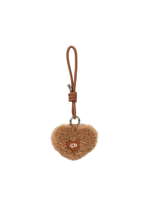 Dearie Hear Keychain Collection Brown