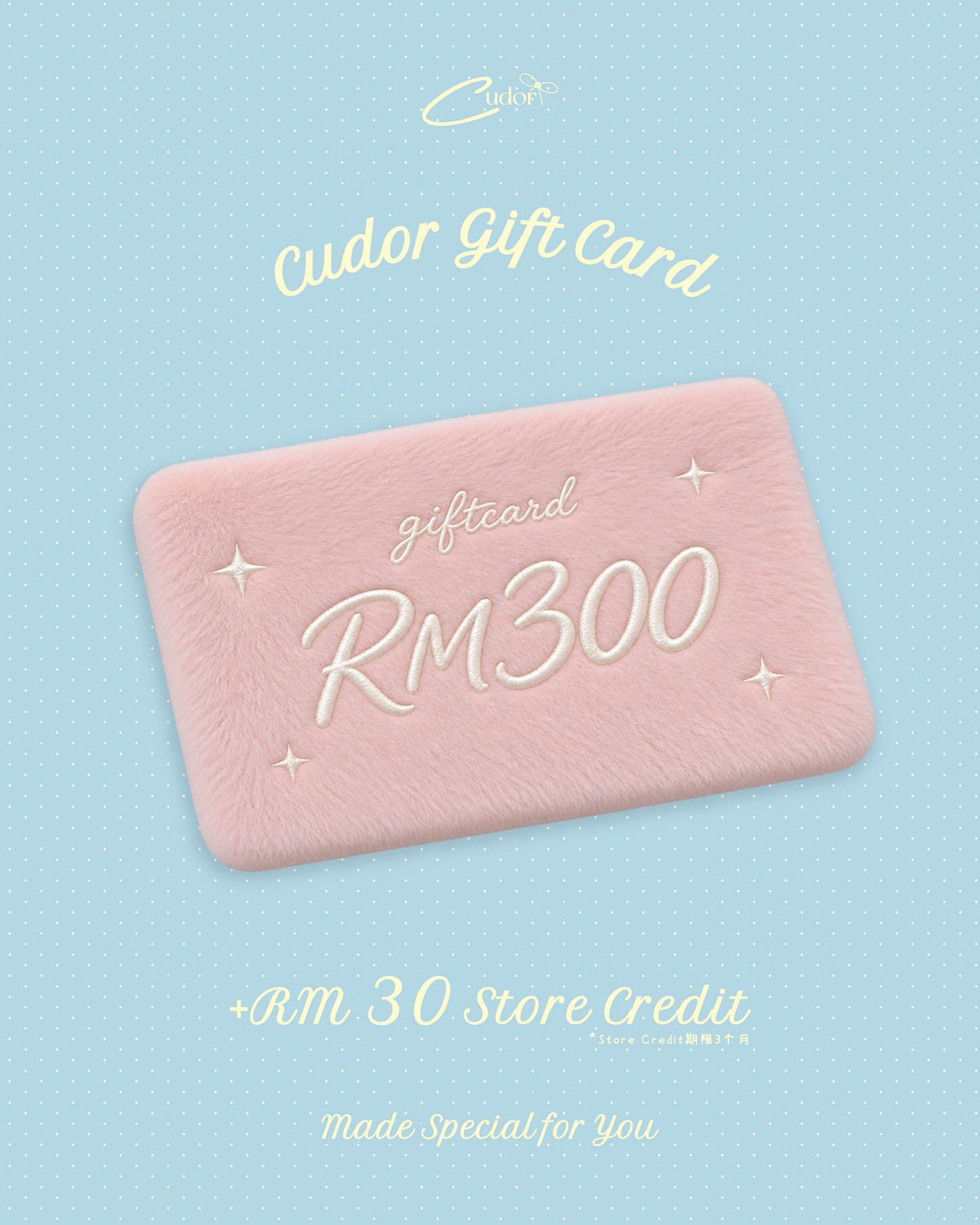 Cudor RM300 Gift card