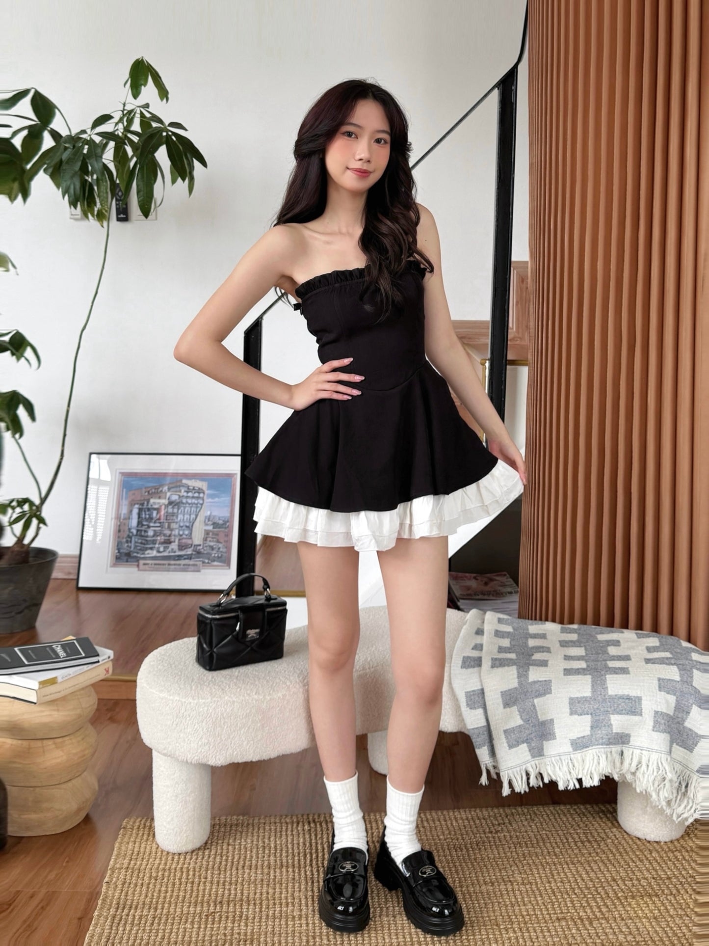 Libvy Cake Dress (Black)