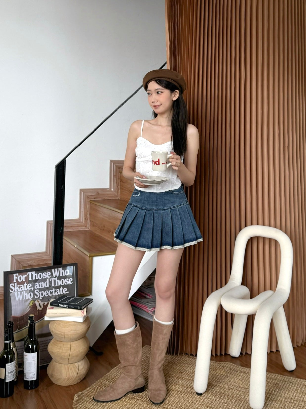 Amelia Corset Top (White)