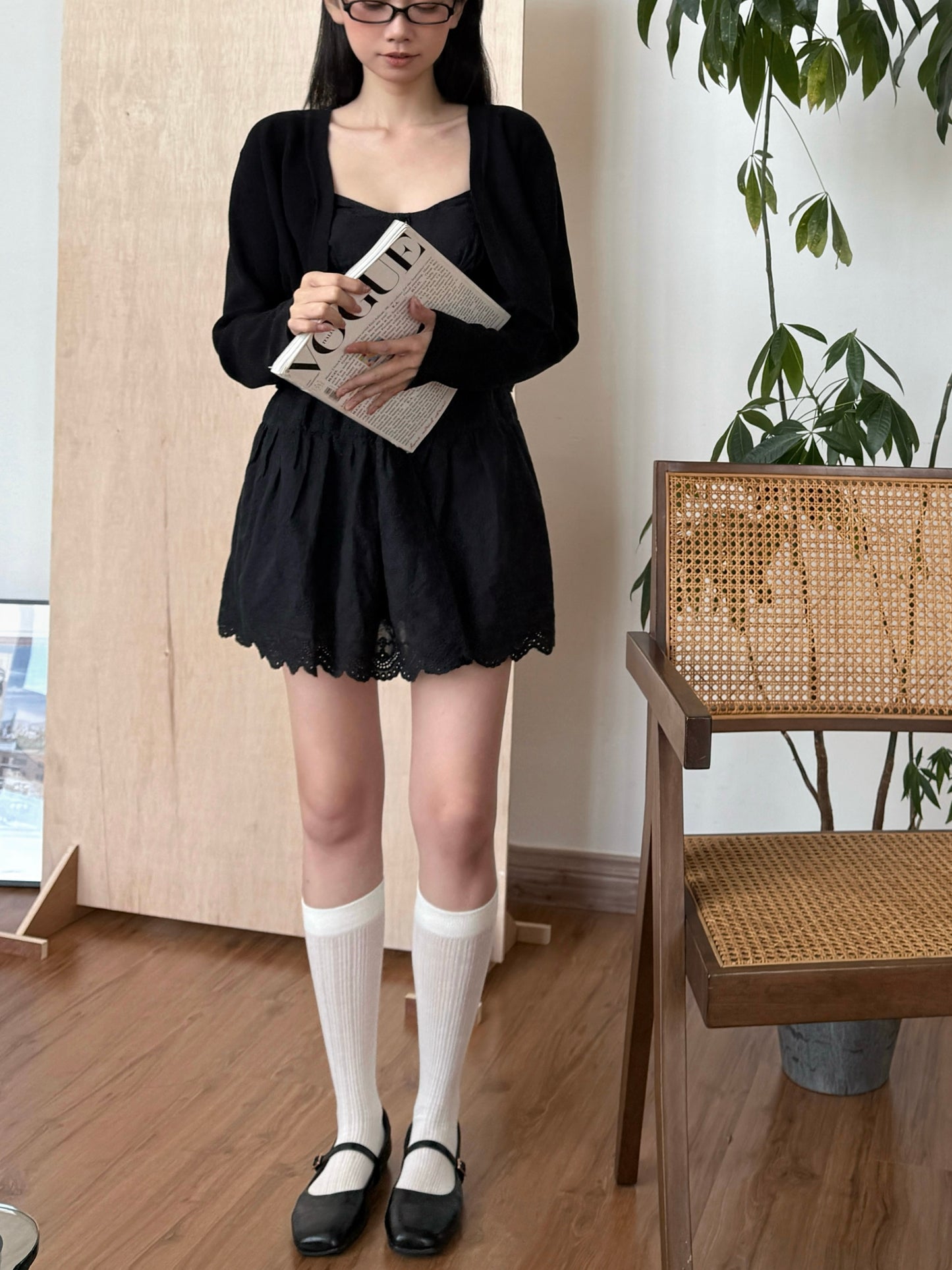 Cropped Cardigan