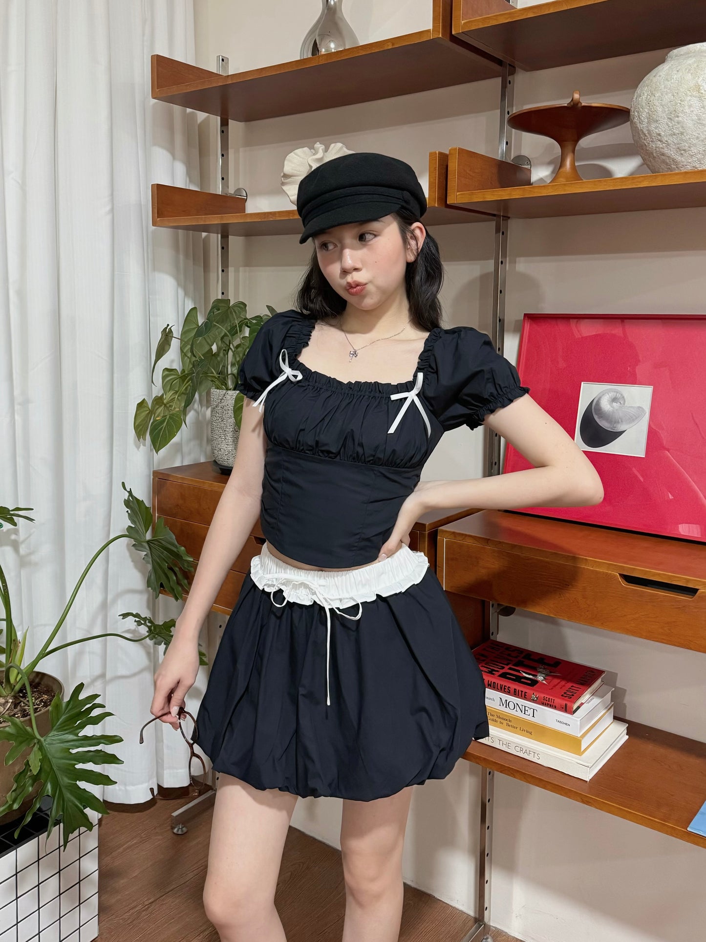 Polene Puffy Top (Black)