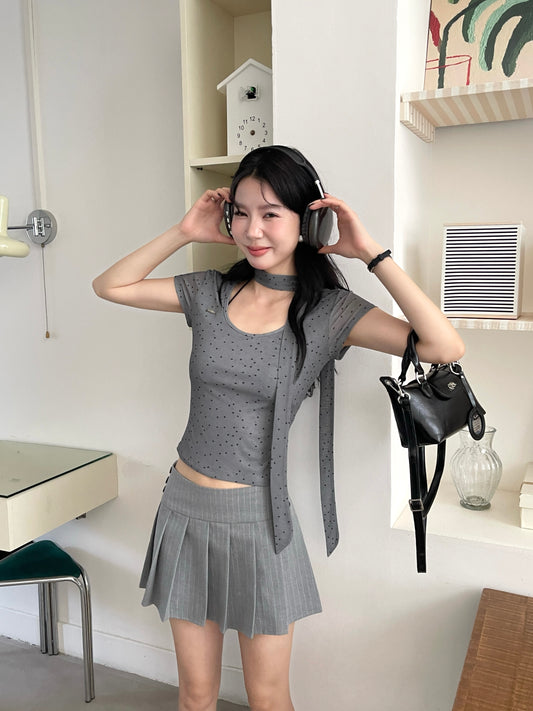 Dottie Wave Top GREY