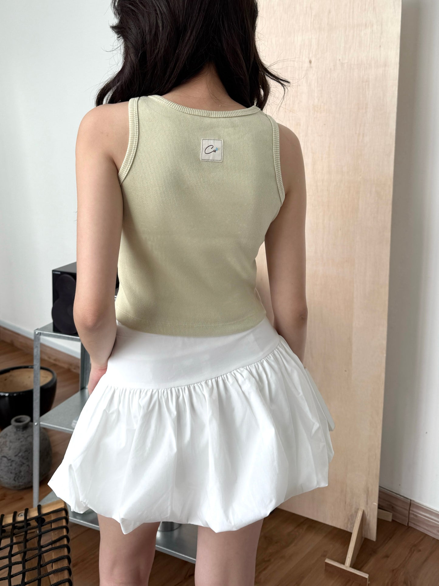 Cu Basic Tank Top (Beige)