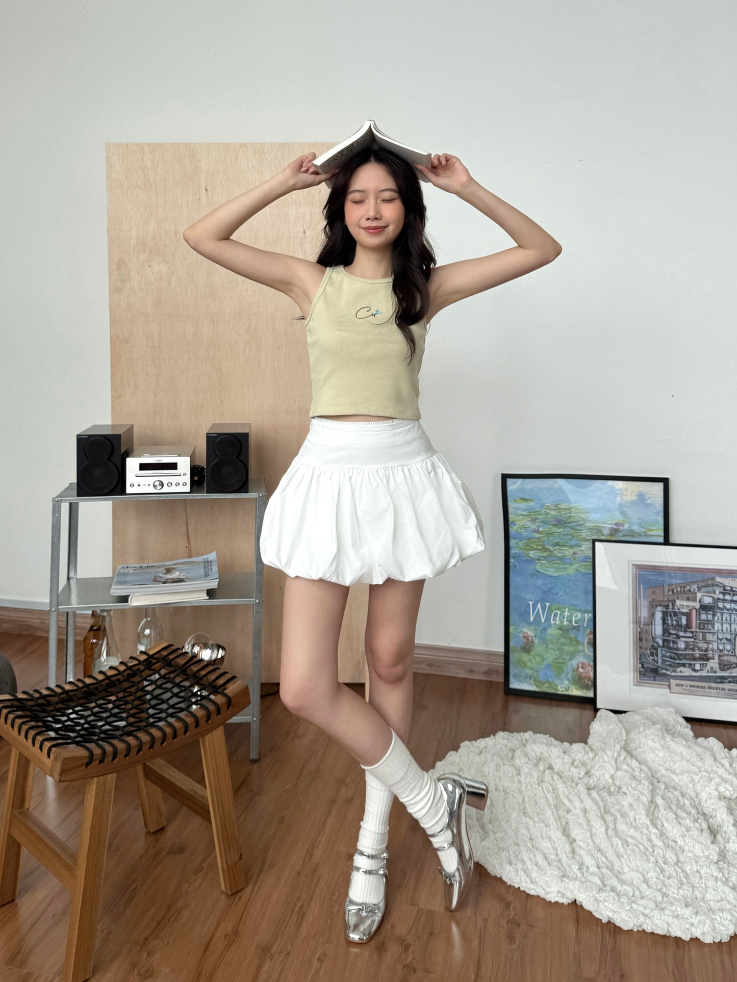 Cu Basic Tank Top (Beige)