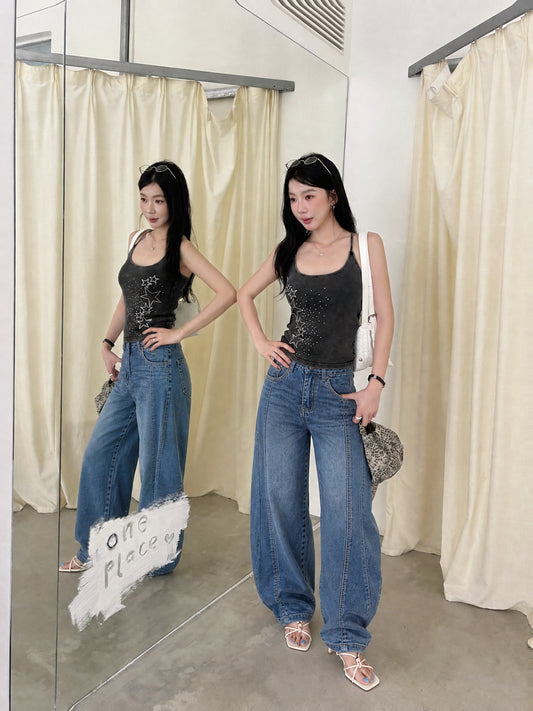Bare Baggy Jeans JEANS BLUE