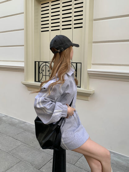 Celeste Oversized Shirt GREY