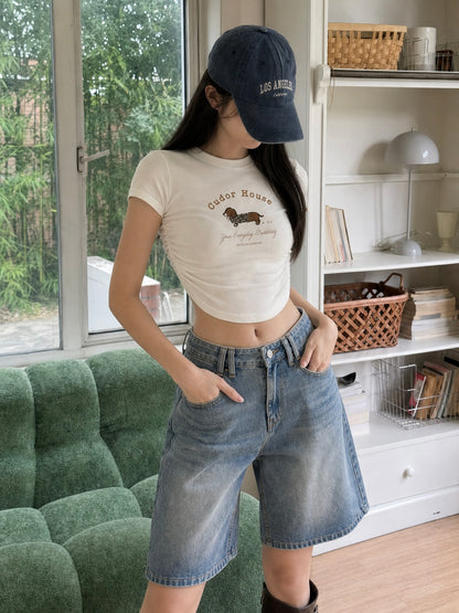 Club Shorts JEANS LIGHT BLUE