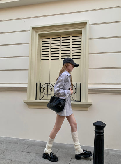 Celeste Mini Skirt GREY