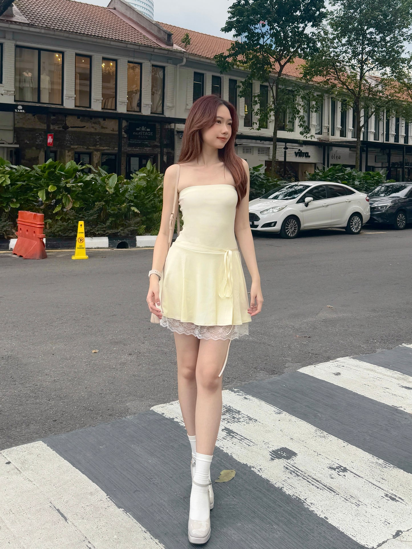 Sorella Lacey Dress (Yellow)