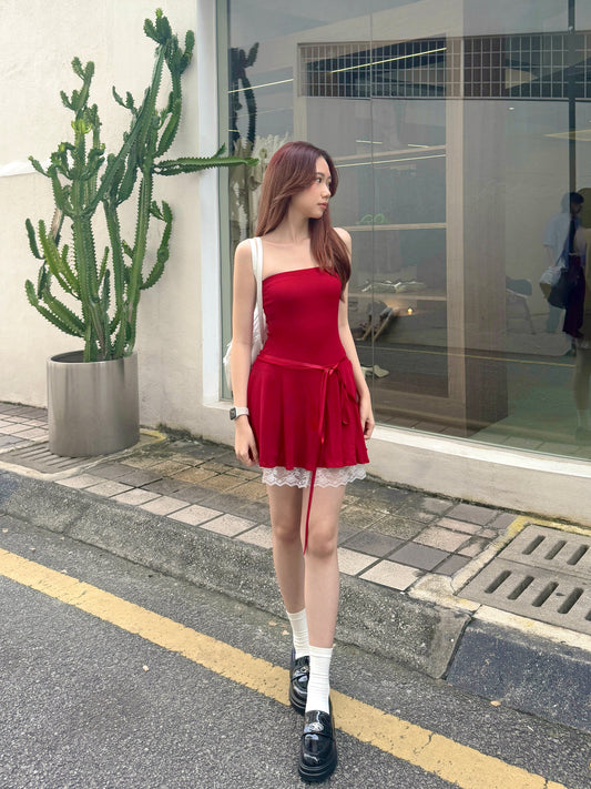 Sorella Lacey Dress (Red)