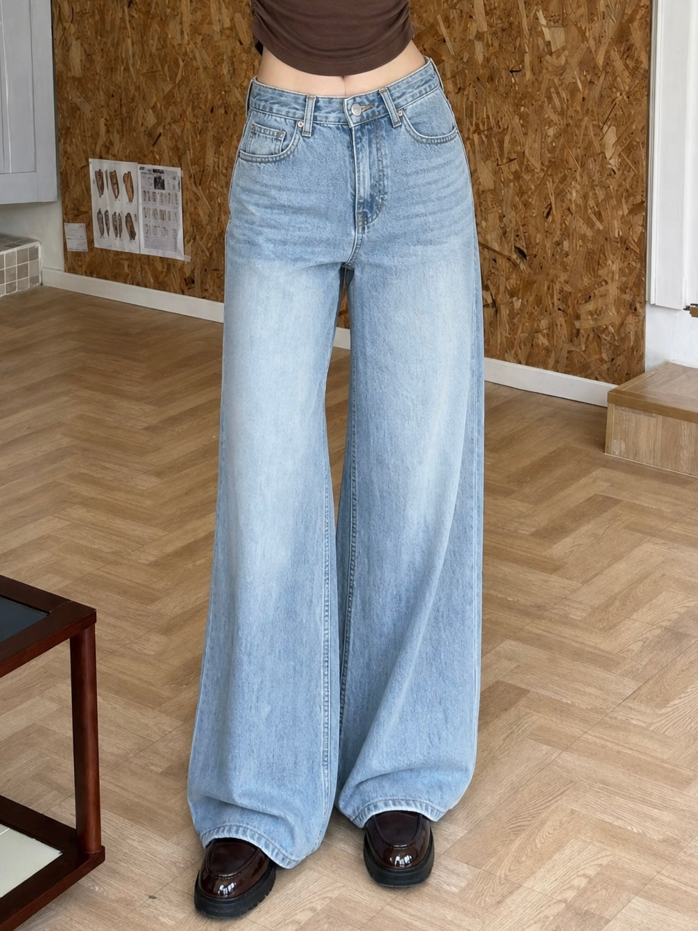 Chase Wide Leg JEANS LIGHT BLUE