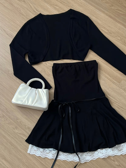 Cropped Cardigan