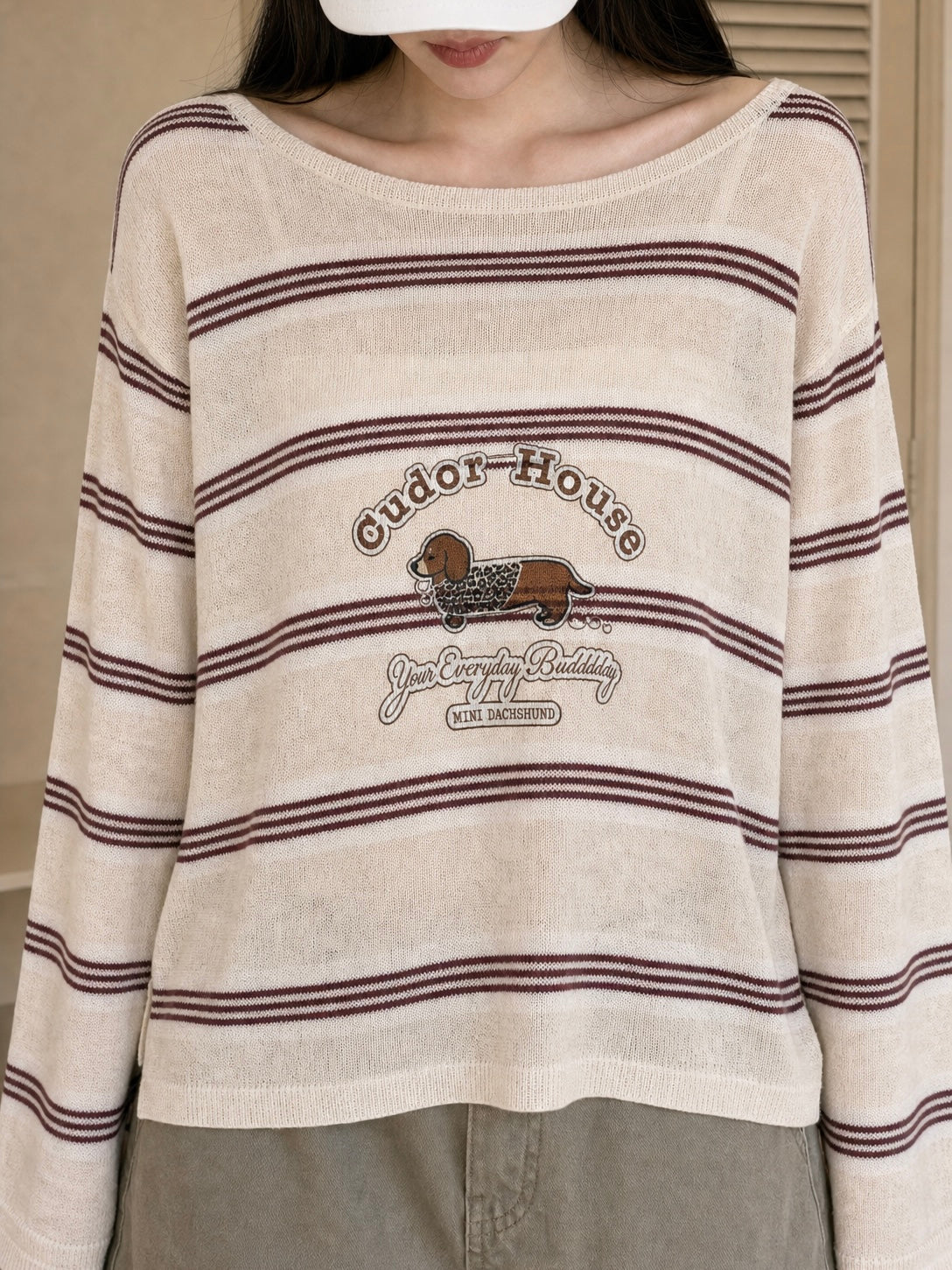 Cudor House Ribbed Cami BEIGE
