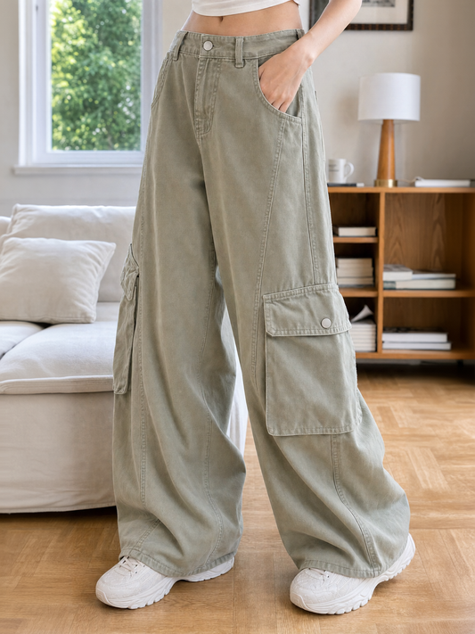 Barrel Pants KHAKI