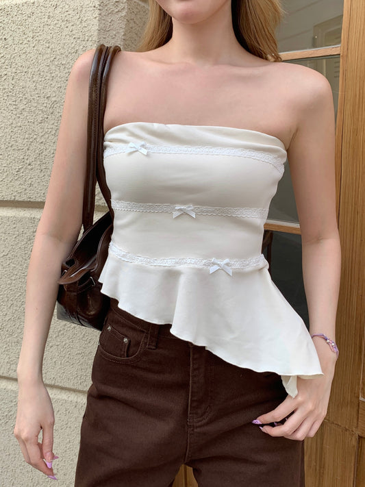 Dona Bustier Top BEIGE