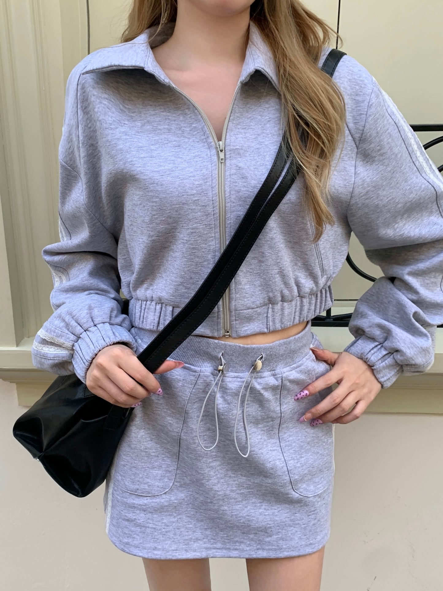 Celeste Oversized Shirt GREY