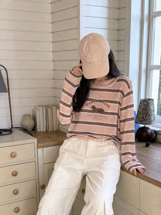 Cudor House Ribbed Cami PINK