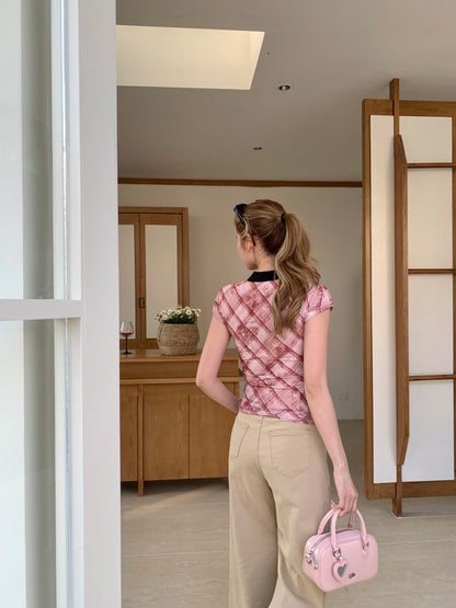 Lienne Cheongsam Top RED