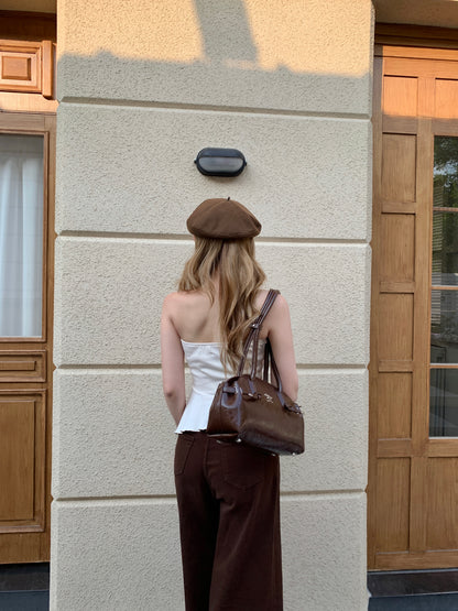 Dona Bustier Top BEIGE