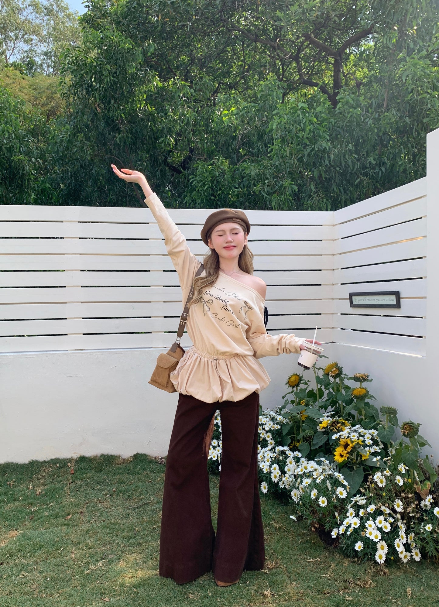 Petal Flounce Dress YELLOW