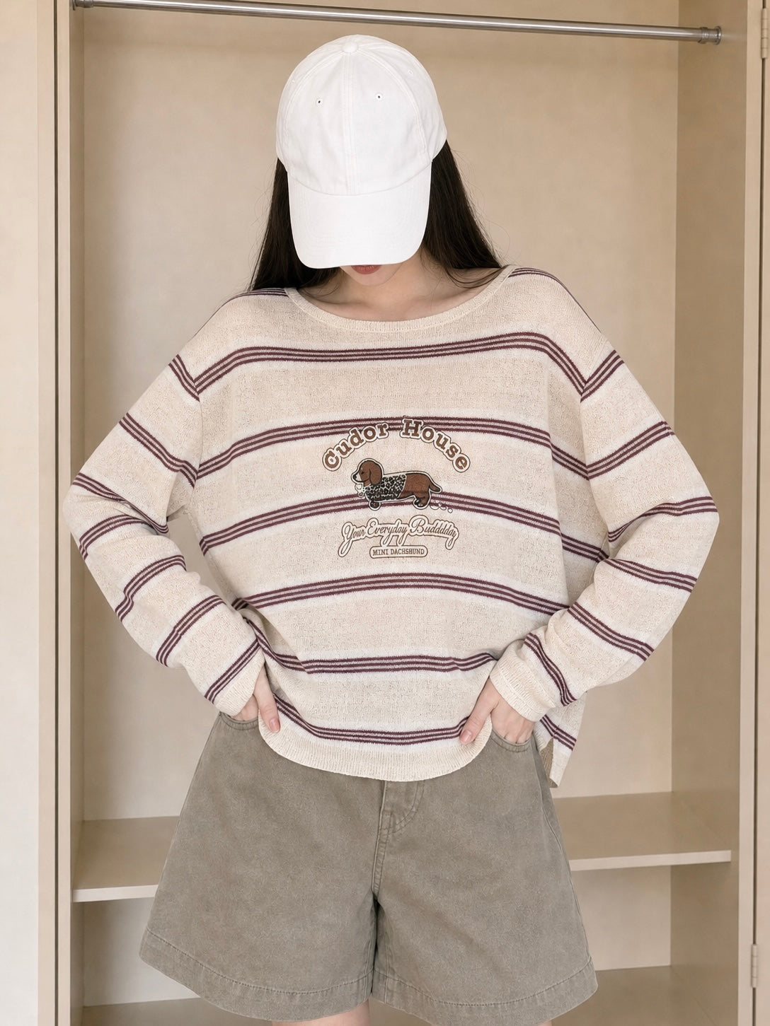 Cudor House Ribbed Cami BEIGE