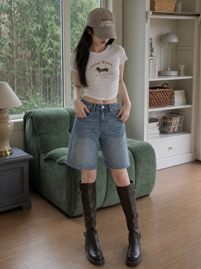 Club Shorts JEANS LIGHT BLUE