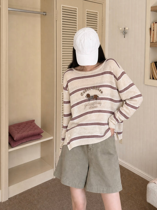 Cudor House Ribbed Cami BEIGE