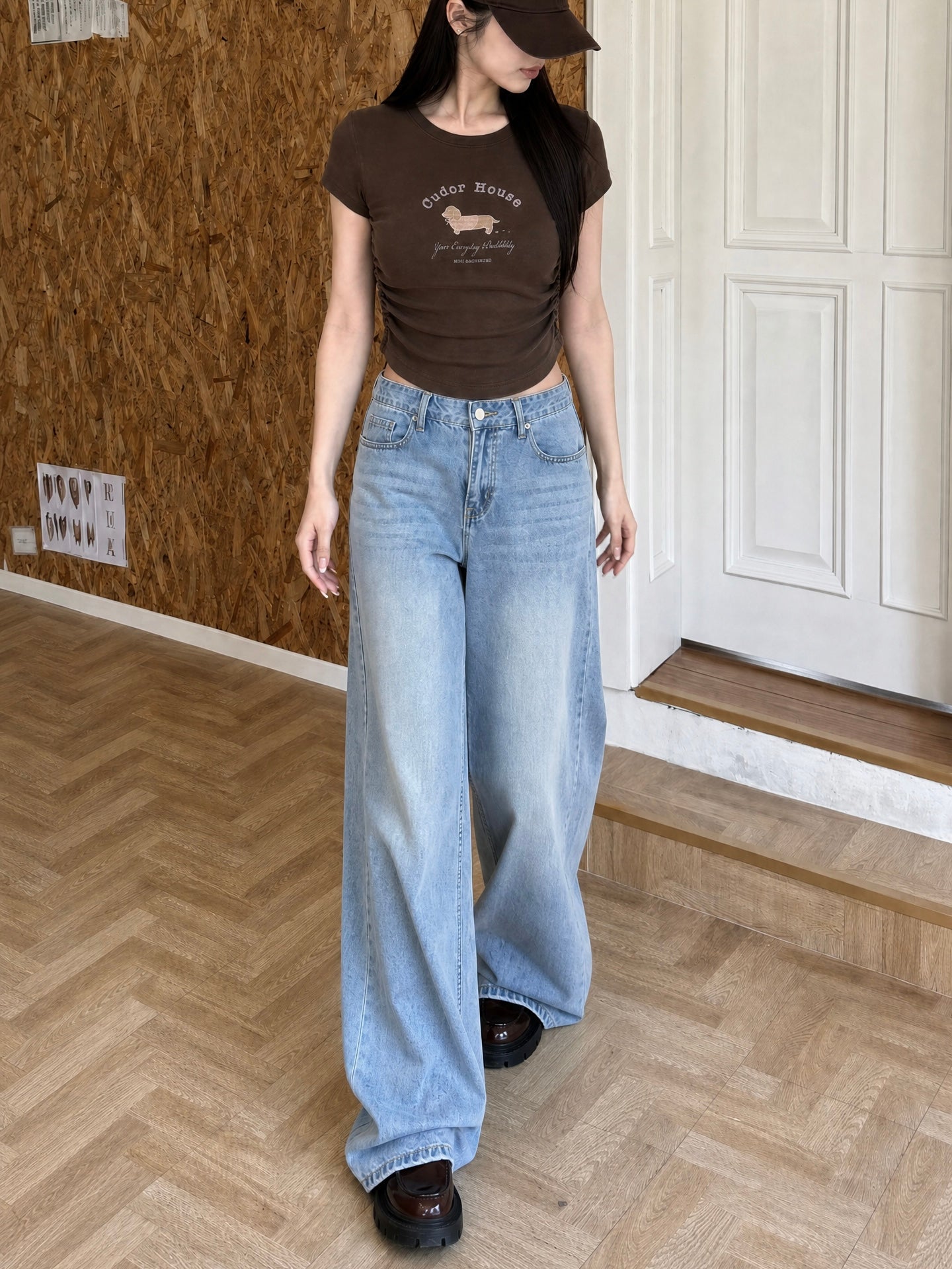 Chase Wide Leg JEANS LIGHT BLUE