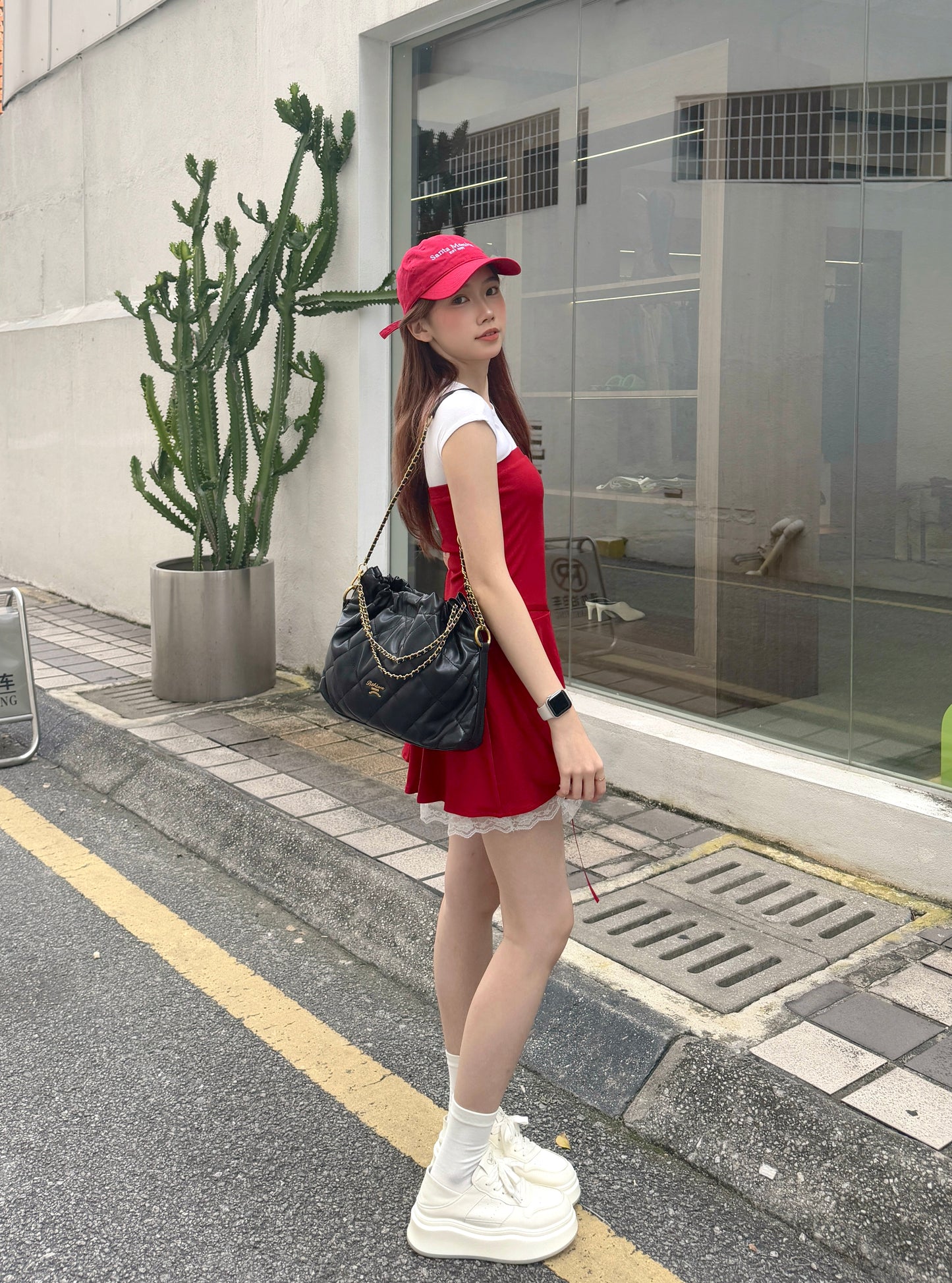 Sorella Lacey Dress (Red)