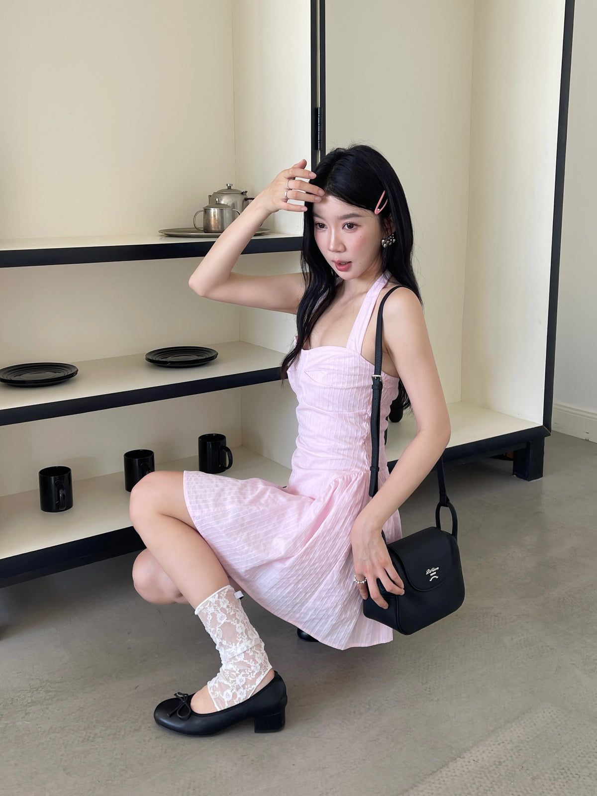 Rosy Sweetheart Dress PINK