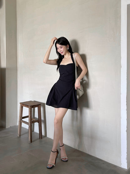 Rosy Sweetheart Dress BLACK