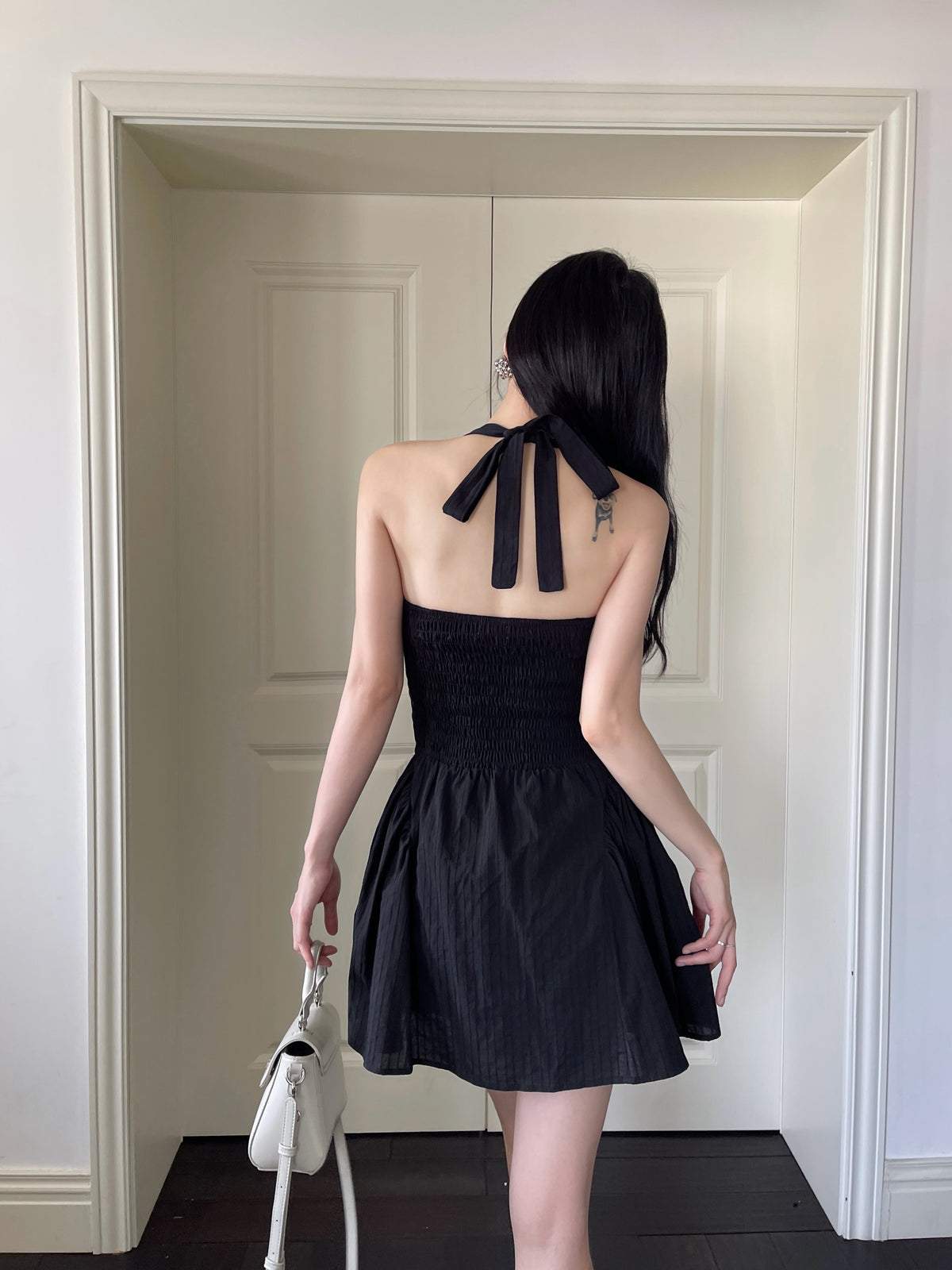 Rosy Sweetheart Dress BLACK