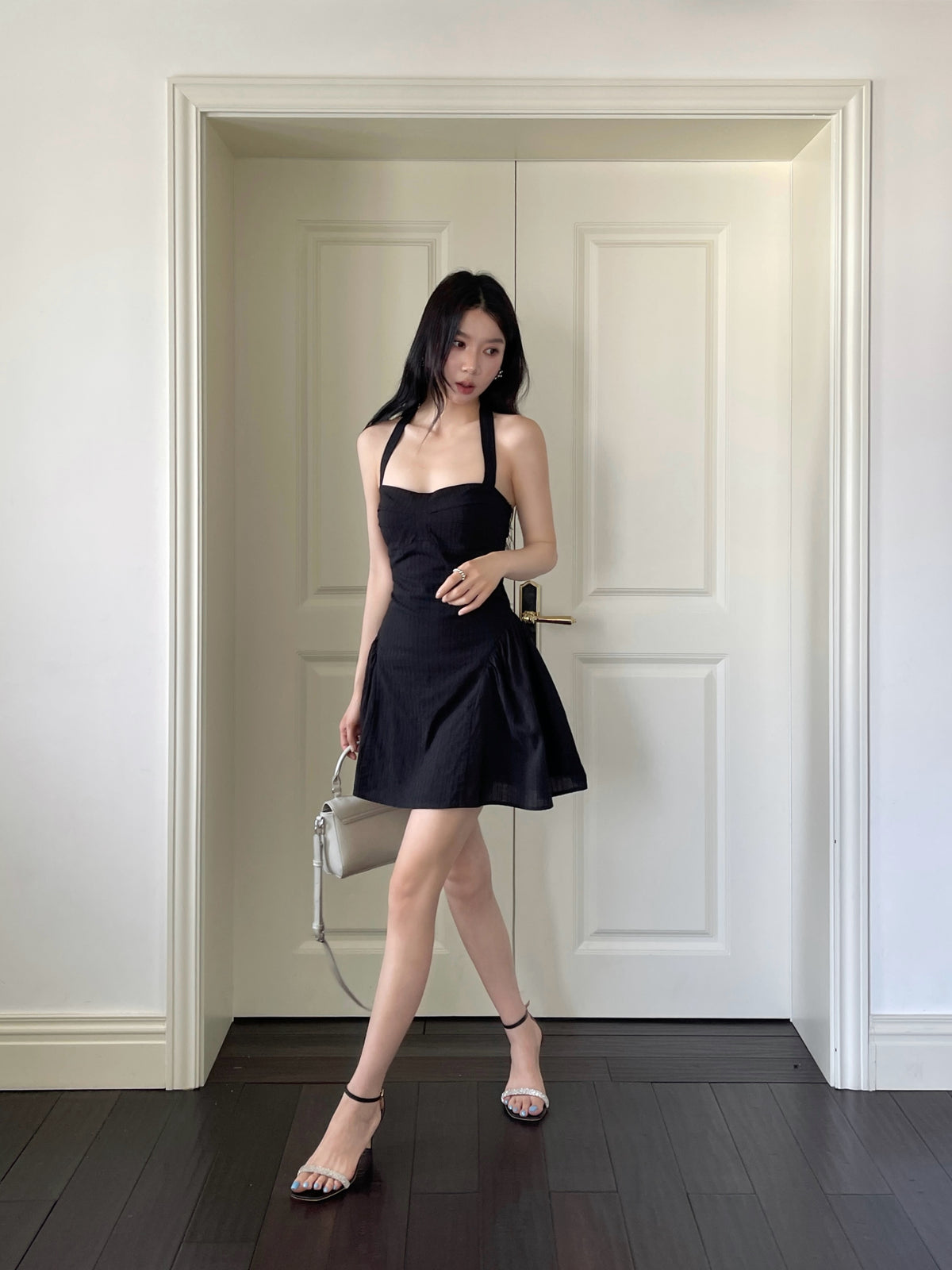 Rosy Sweetheart Dress BLACK