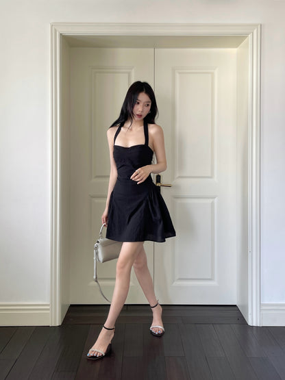 Rosy Sweetheart Dress BLACK