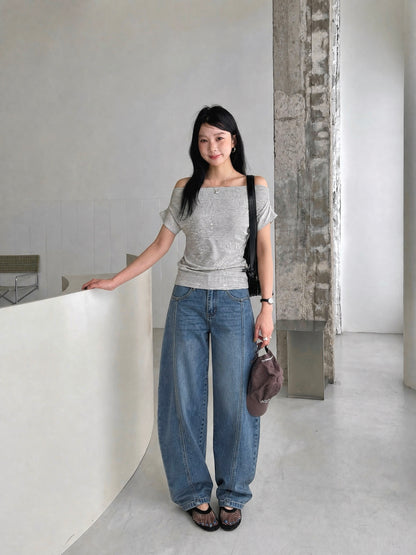 Bare Baggy Jeans JEANS BLUE