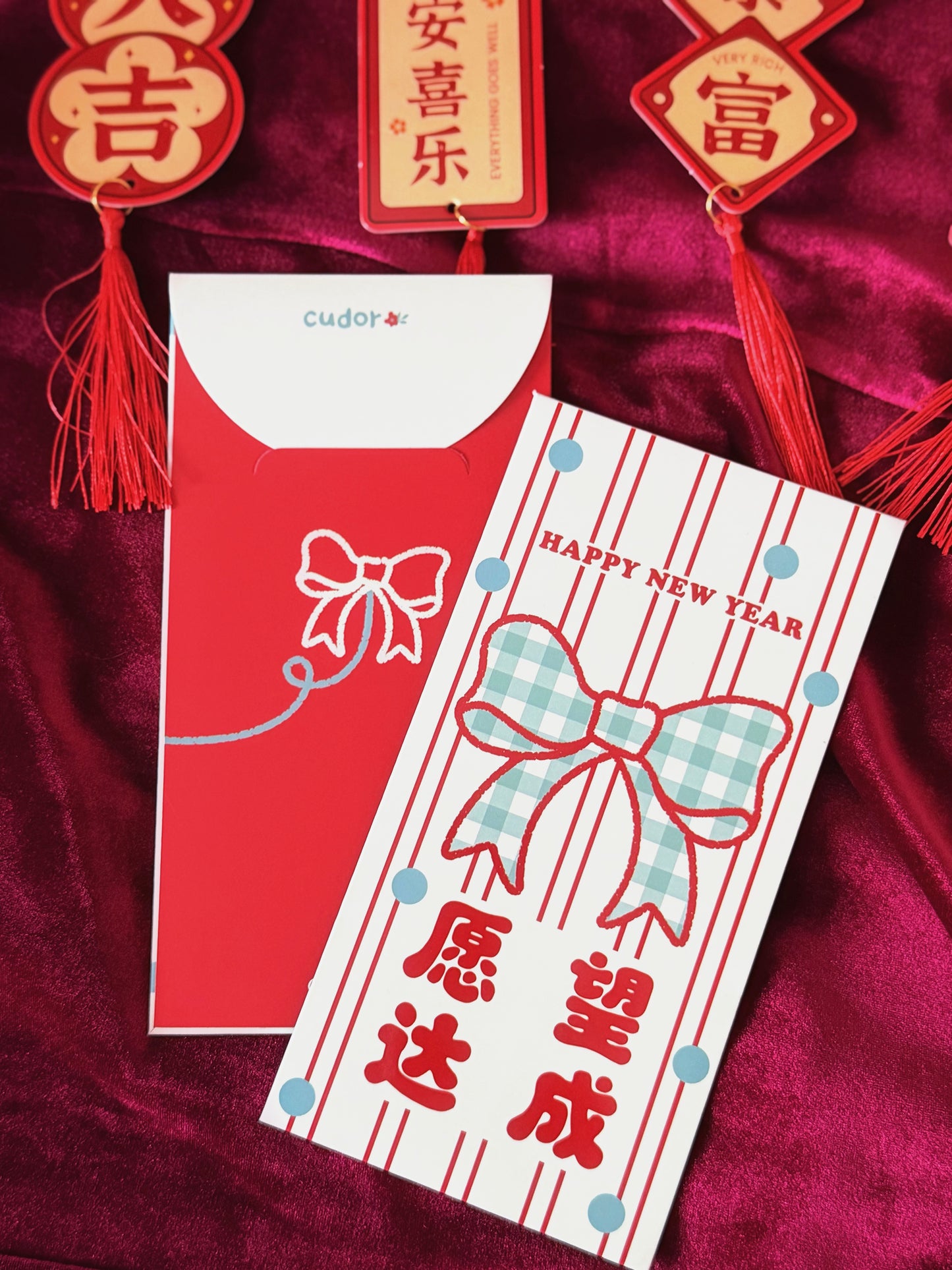 [GWP] 2026 Red Packet Set and Handphone Pouch Bag