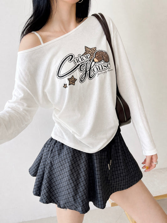 Cudor Buddy Long Sleeve T WHITE
