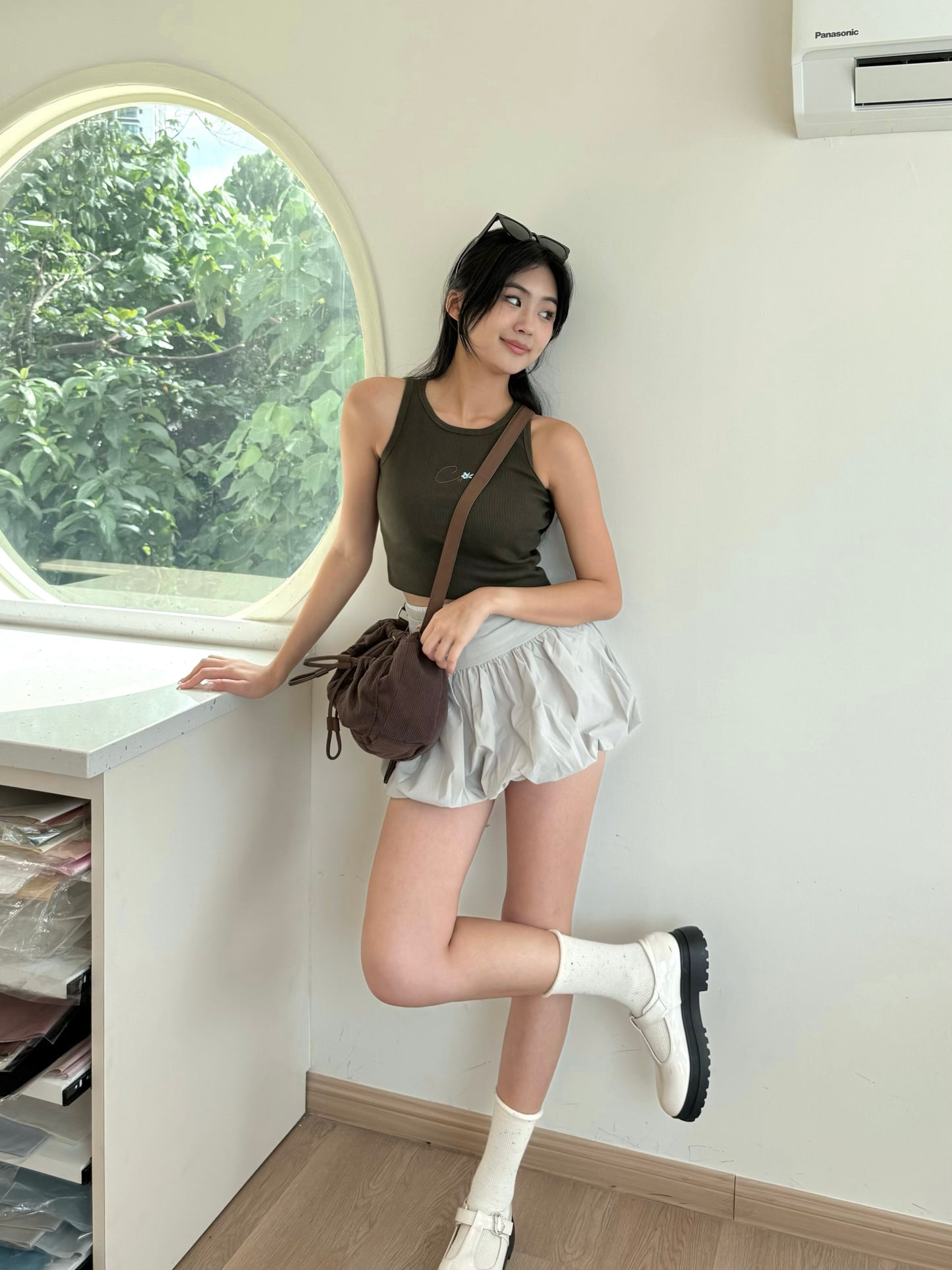 Cu Basic Tank Top (Army Green)