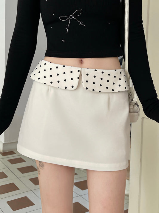 Ballet Bow Skirt WHITE