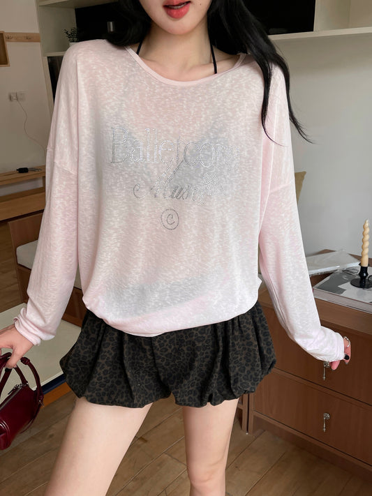 Ballet Soft Knit Top PINK