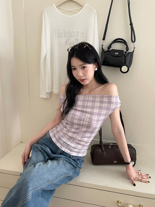 Ballet Checky Top PINK