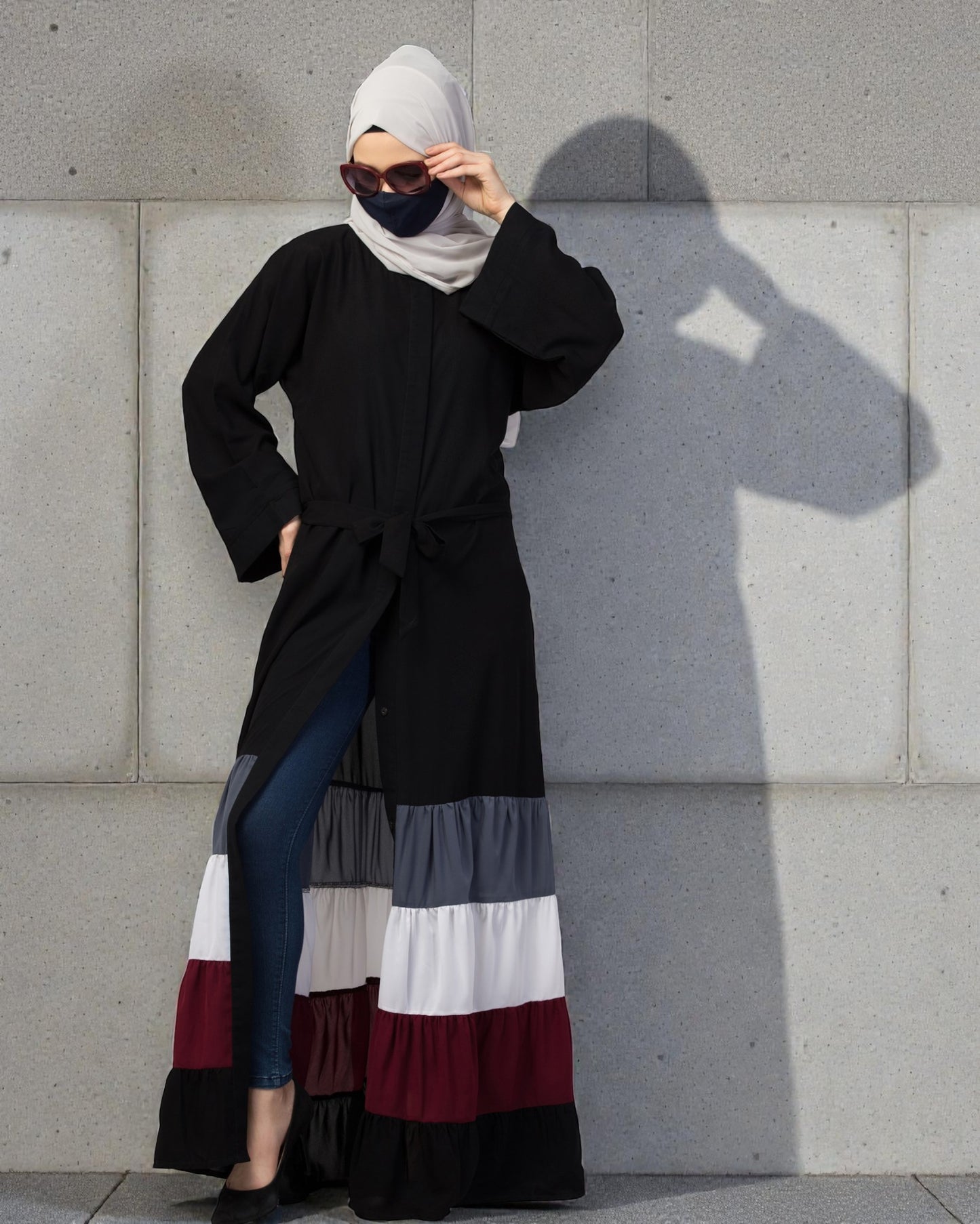 Viera Polka Cardigan BROWN