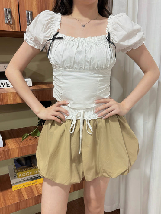 Polene Puffy Top (White)