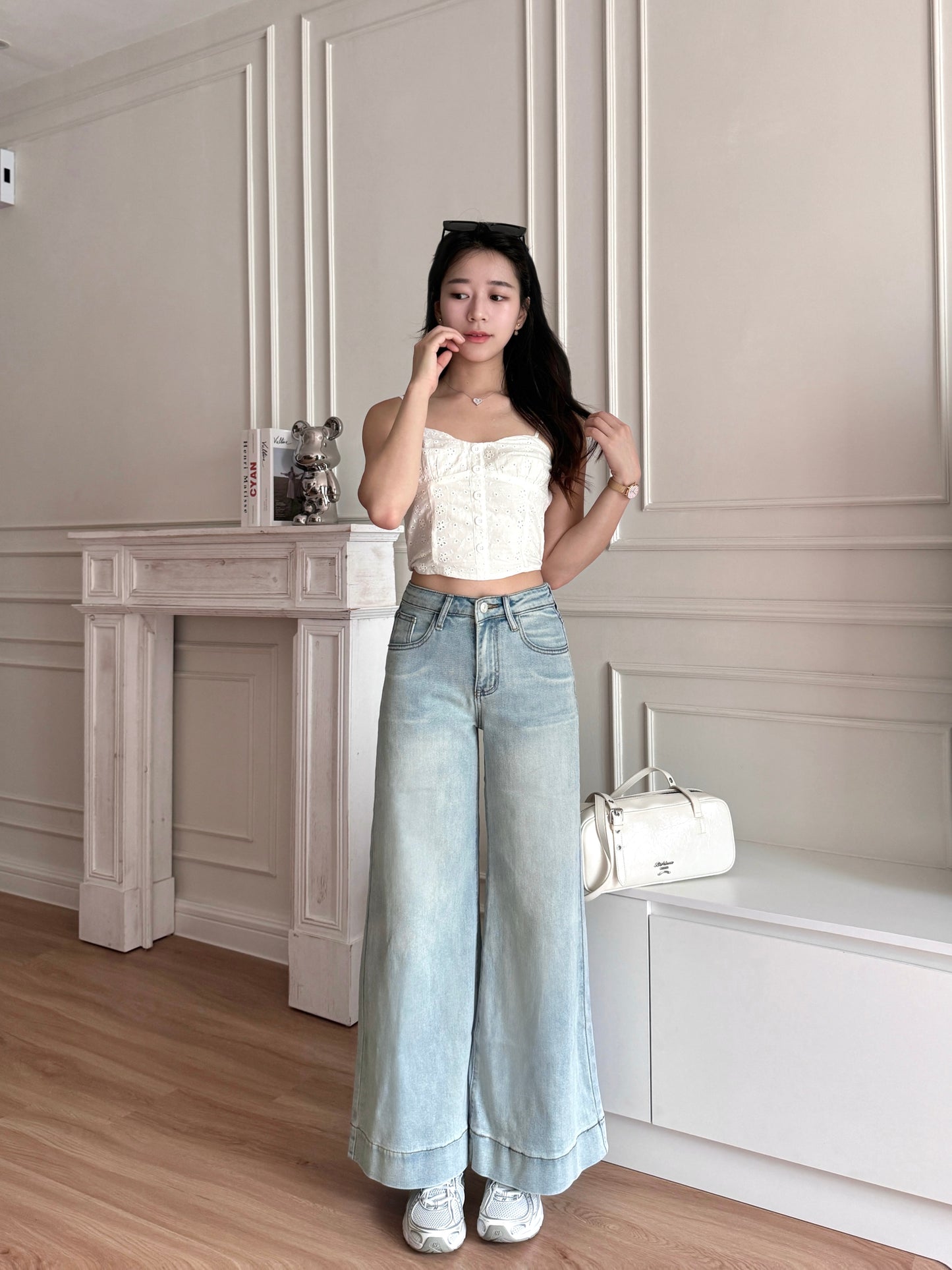 Tave Flared JEANS LIGHT BLUE
