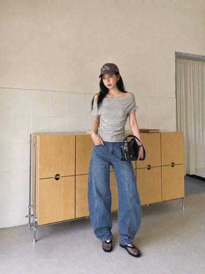 Bare Baggy Jeans JEANS BLUE