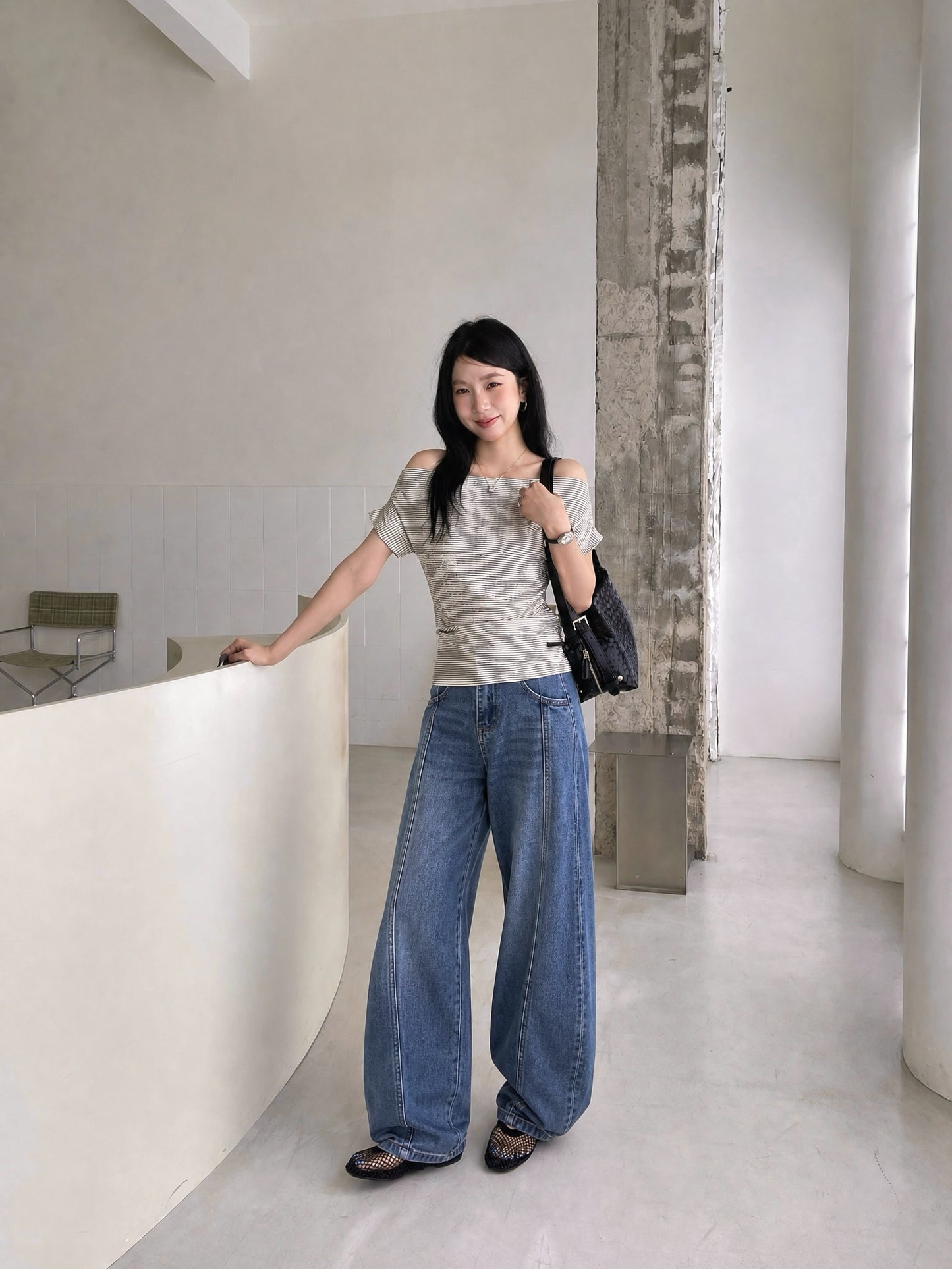 Bare Baggy Jeans JEANS BLUE