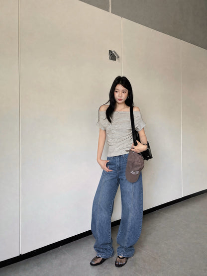 Bare Baggy Jeans JEANS BLUE